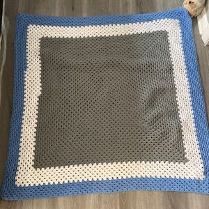 Handmade crochet blanket